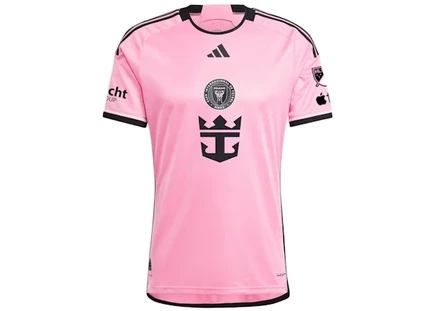 Мужская игровая джерси Adidas Inter Miami Messi, розовая