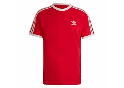 Мужская футболка Adidas Adicolor 3-Stripes, красная