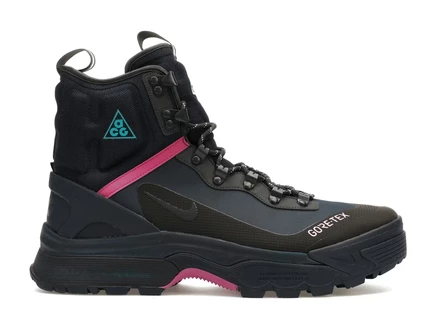 Мужские кроссовки Nike ACG Air Zoom Gaiadome Gore-Tex, обсидиан/фиолетовые