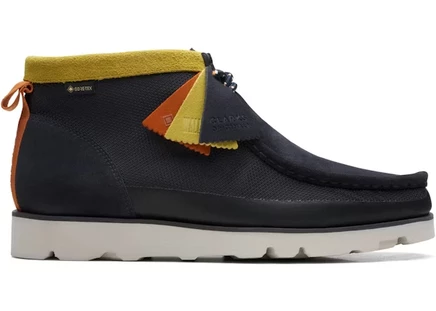 Мужские ботинки Clarks Wallabee 2.0 Gore-Tex, темно-синие