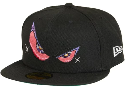 Унисекс кепка Supreme Eyes New Era, чёрная