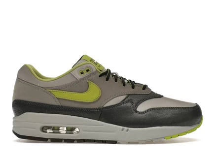 Мужские кроссовки Nike Air Max 1 SP HUF, серо-зеленые