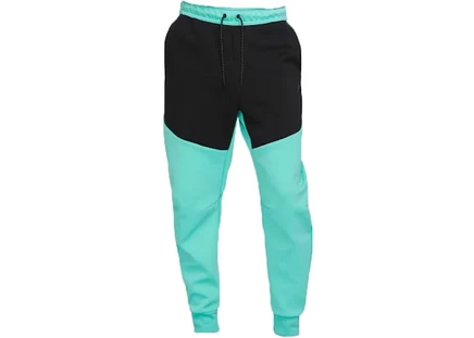 Мужские джоггеры Nike Tech Fleece, потертый бирюзовый/черный