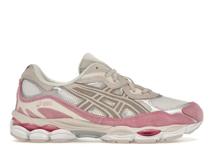 Мужские кроссовки Asics Gel-NYC, кремово-бежевые с розовым