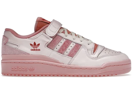 Мужские кроссовки Adidas Forum 84 Low, кремовые/красные
