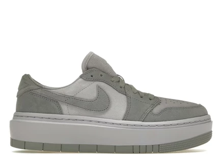 Женские кроссовки Jordan 1 Elevate Low, черно-титановые