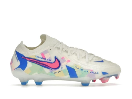 Мужские футбольные бутсы Nike Phantom GX 2 Elite SE FG, белые/синие