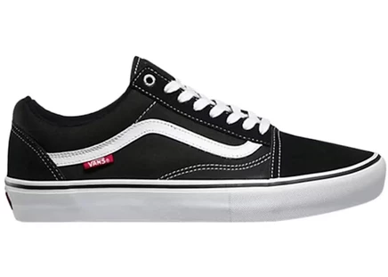 Мужские кеды Vans Old Skool Pro, черно-белые