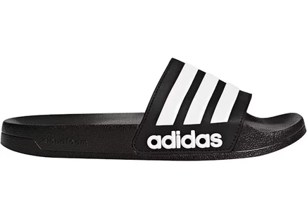 Мужские шлепанцы для душа Adidas Adilette, черные