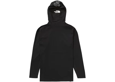 Мужской лонгслив Supreme x The North Face Base Layer, черный
