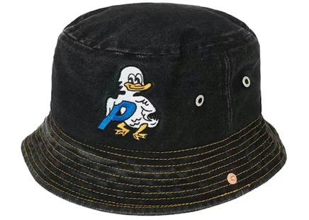 Мужская панама Palace Duck Denim, черная