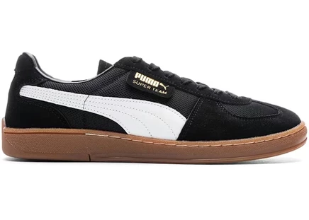 Мужские кроссовки Puma Super Team OG, черно-бело-коричневые