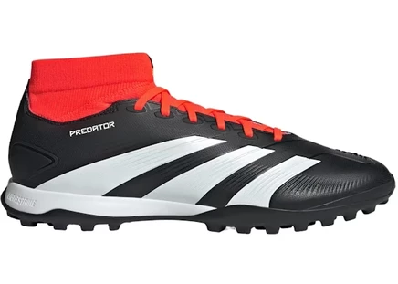 Мужские бутсы Adidas Predator 24 League Turf, черные/белые/красные