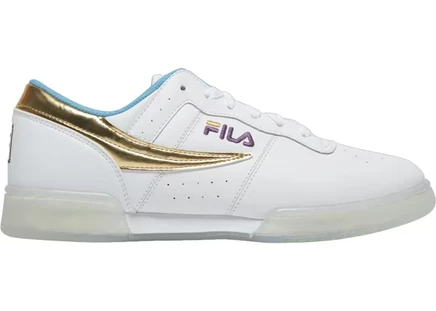 Мужские кроссовки fila original fitness wwe, белые/золотисто-синие