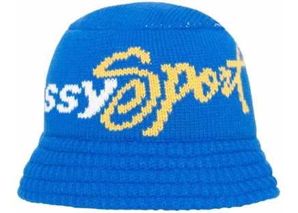 Мужская панама Stussy Knit Sport, синяя