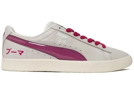 Мужские кроссовки Puma Clyde Tokyo, серо-розовые