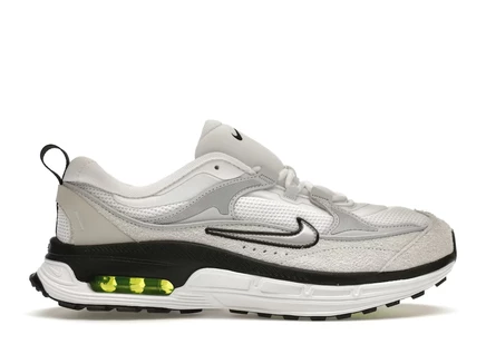 Женские кроссовки Nike Air Max Bliss, бело-черно-лаймовые