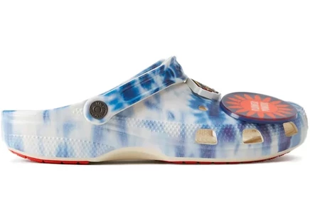 Мужские сабо Crocs Classic Clog Levi's тай-дай
