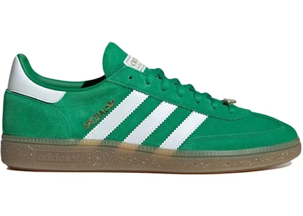 Мужские кроссовки Adidas Handball Spezial, зелено-белые