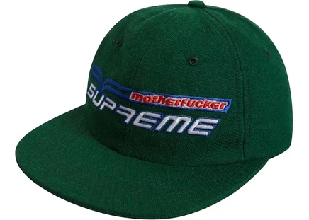 Мужская кепка Supreme Motherf***er 6-панельная, зеленая