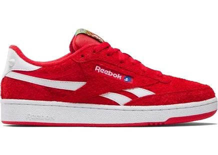 Мужские кроссовки Reebok Club C Revenge Knuckles, красно-белые
