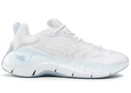 Женские кроссовки Reebok Zig Kinetica 2, белые/голубые
