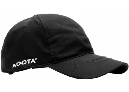 Унисекс кепка nike x nocta club cap, черно-белая