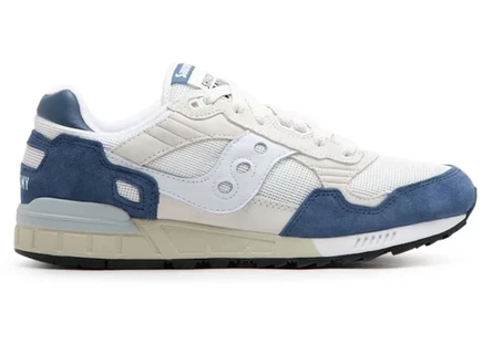 Мужские кроссовки Saucony Shadow 5000, бело-голубые