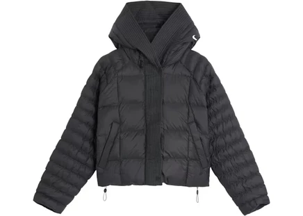 Женский пуховик nike sportswear swoosh primaloft, черный