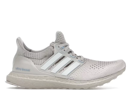 Женские кроссовки Adidas Ultra Boost 1.0, серо-бело-голубые
