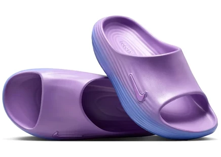 Женские слайды Nike ReactX Rejuven8, ярко-фиолетовые/сапфировые