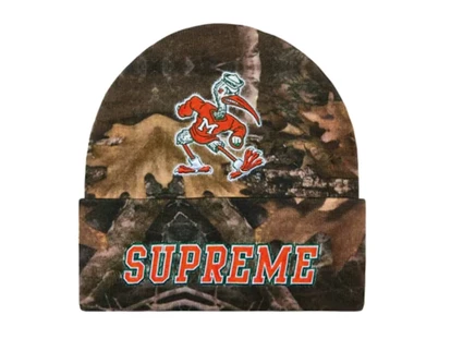 Унисекс шапка-бини Supreme Mitchell & Ness NCAA, лесной камуфляж