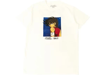Мужская футболка Bait x Saint Seiya Athena, белая