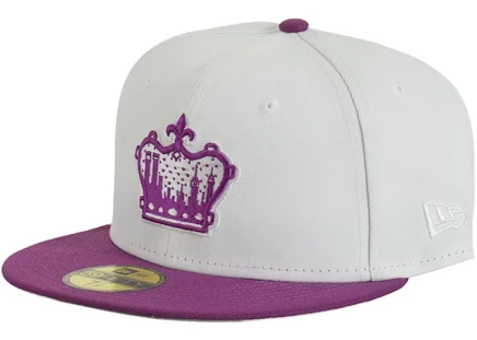 Унисекс кепка Supreme New Era King of New York, белая