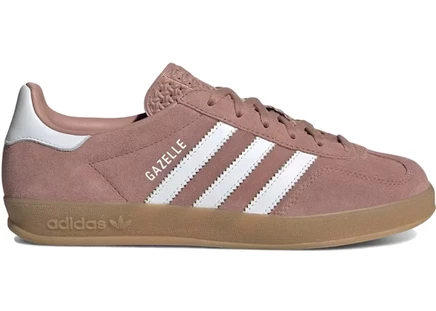 Женские кроссовки Adidas Gazelle Indoor, песочно-белые