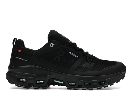 Мужские кроссовки On Cloudrock Low Waterproof, черные
