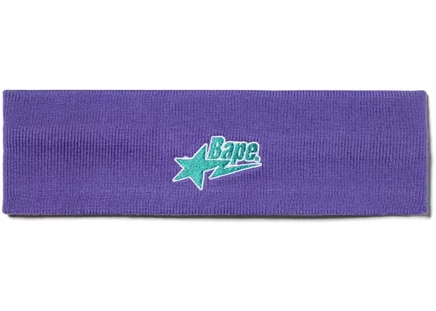 Унисекс повязка Bape Sta, фиолетовая