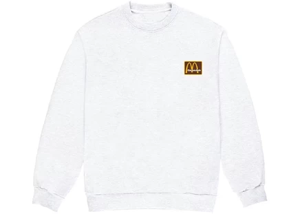 Мужской свитшот Travis Scott x McDonald's Staff Inv, серый