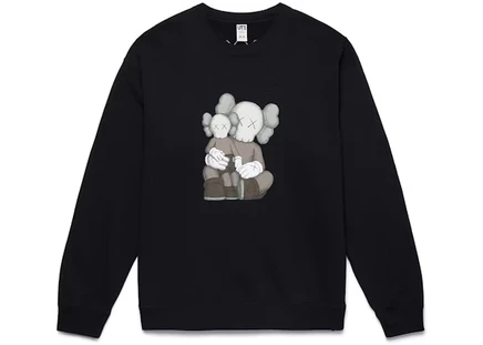 Унисекс свитшот KAWS x Uniqlo Longsleeve, черный