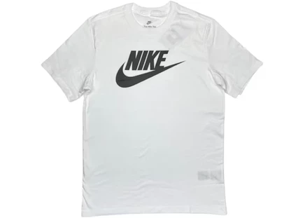 Футболка Nike Sportswear Logo, белая/черная