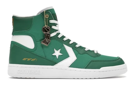 Мужские кеды Converse Fast Break Hi Think 16, зеленые/белые
