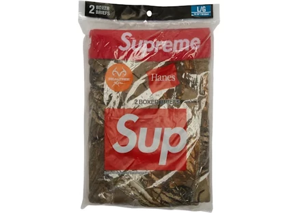 Унисекс трусы-боксеры Supreme Hanes Realtree, 2 шт, Woodbine