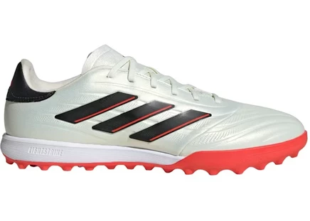 Мужские сороконожки Adidas Copa Pure II Elite Turf, кремово-черные с красным