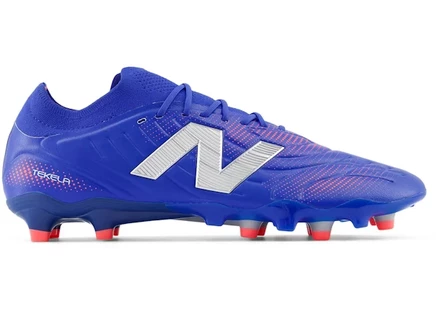 Мужские бутсы New Balance Tekela Pro V5, Blue Gemstone/Energy Red/Silver