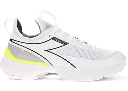 Женские бутсы Diadora Finale AG, белые/светло-желтые