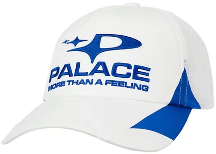 Мужская кепка снэпбэк Palace Rally Team, белая