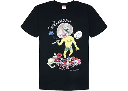 Футболка Supreme Daniel Johnston Kill Em All, черная