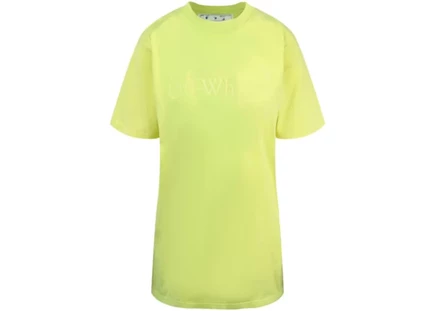 Женская футболка Off-White Laundry Tomboy, желтая
