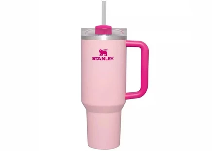 Термокружка Stanley Flamingo Quencher 1180 мл, розовая
