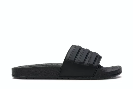 Мужские шлепанцы Adidas Adilette Boost, черные